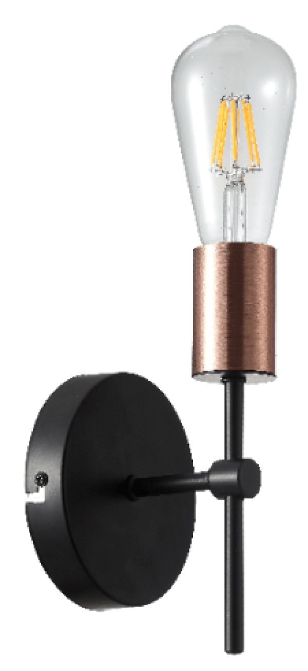 Encontraproduto.com.br - Arandela Quality Torch 1349 E27 Bivolt Cobre