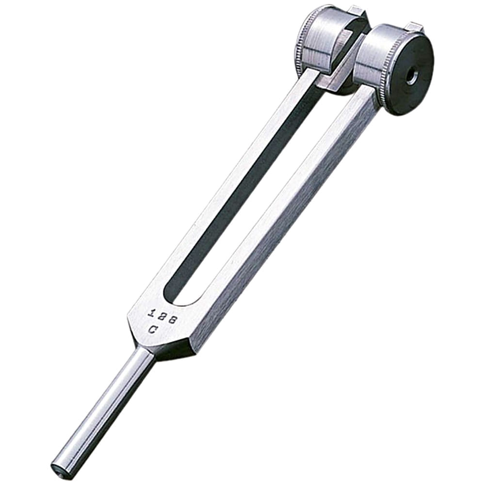 Encontraproduto.com.br - Diapasão Médico em Alumínio 128cps com Fixador MD - unidade
