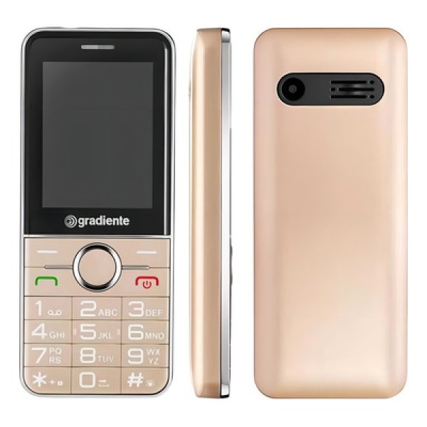 Encontraproduto.com.br - Celular Vibe Gradiente Dual Chip MP3 2,4
