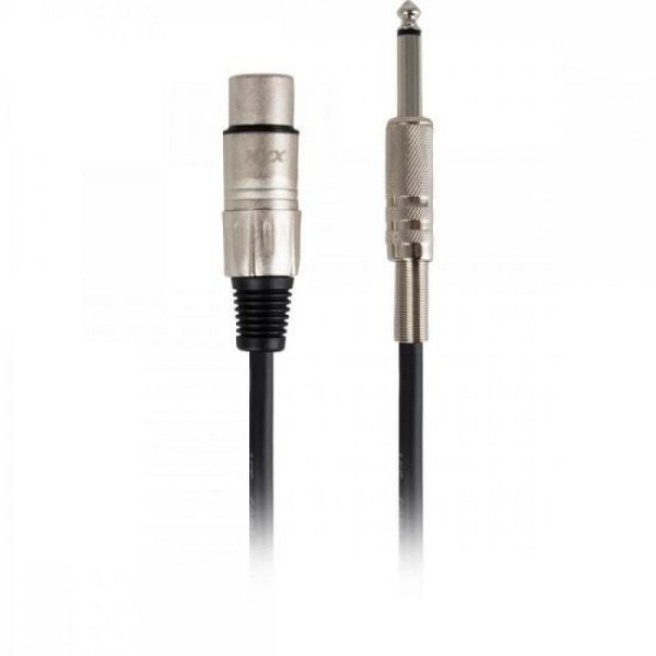 Encontraproduto.com.br - Cabo Para Microfone Linha Brasil Xlr(f) X P10 5m Preto Hayonik [f003]