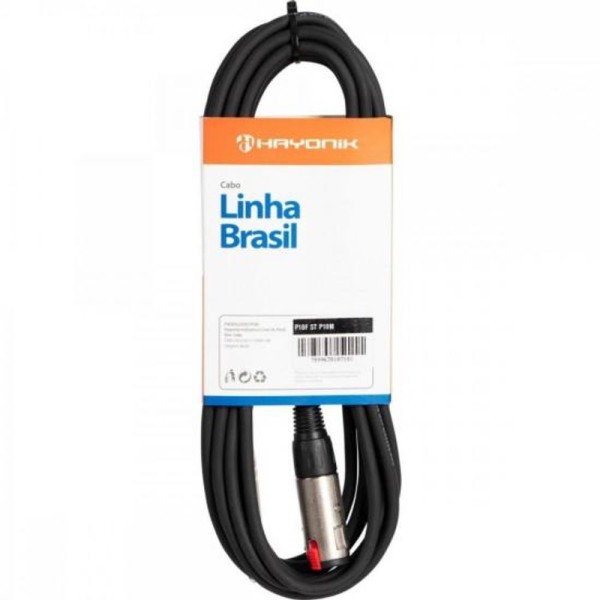 Encontraproduto.com.br - Cabo Extensor Hayonik P10F ST X P10M ST 3 Metros - CB0475
