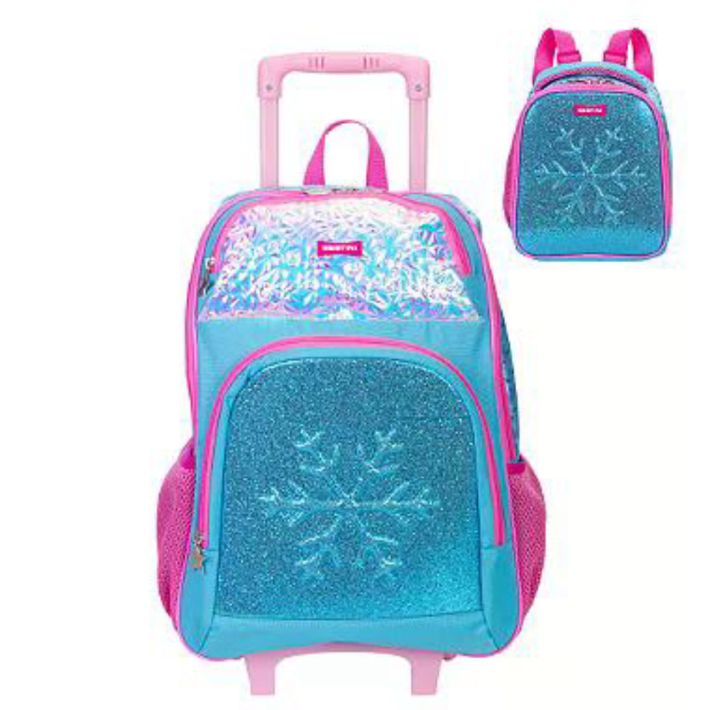 Mochila de Rodinhas Grande Sestini Y Fantasy - Colorido