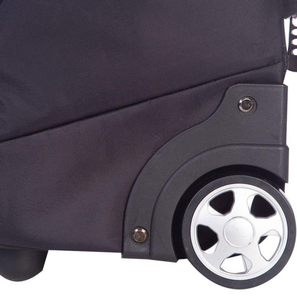 Encontraproduto.com.br - Mochila Carrinho 2x1 2 Compartimentos Sestini New Next - Preto