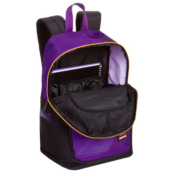 Encontraproduto.com.br - Mochila Grande Nba Magic - Lakers