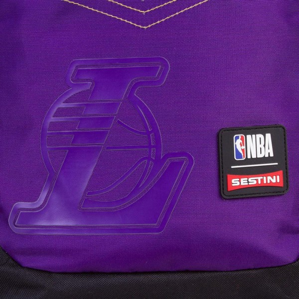 Encontraproduto.com.br - Mochila Grande Nba Magic - Lakers