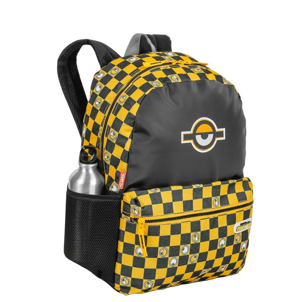 Encontraproduto.com.br - Mochila Grande Minions Chess - Colorido