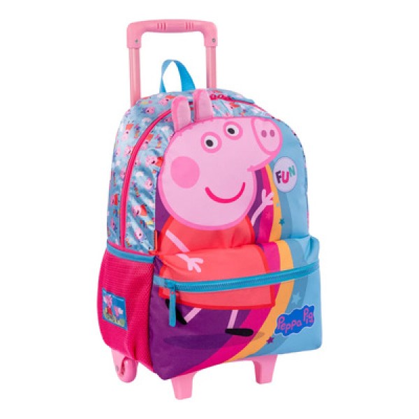 Encontraproduto.com.br - Mochila de Rodinhas Peppa M Plus Core Rosa