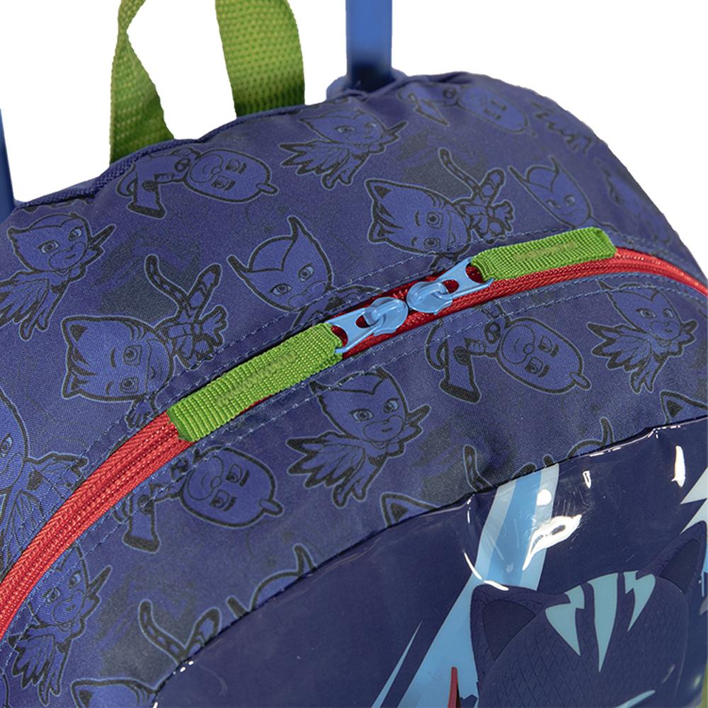 Encontraproduto.com.br - Mochila de Rodinhas Sestini G PJ Masks M Plus Colorido