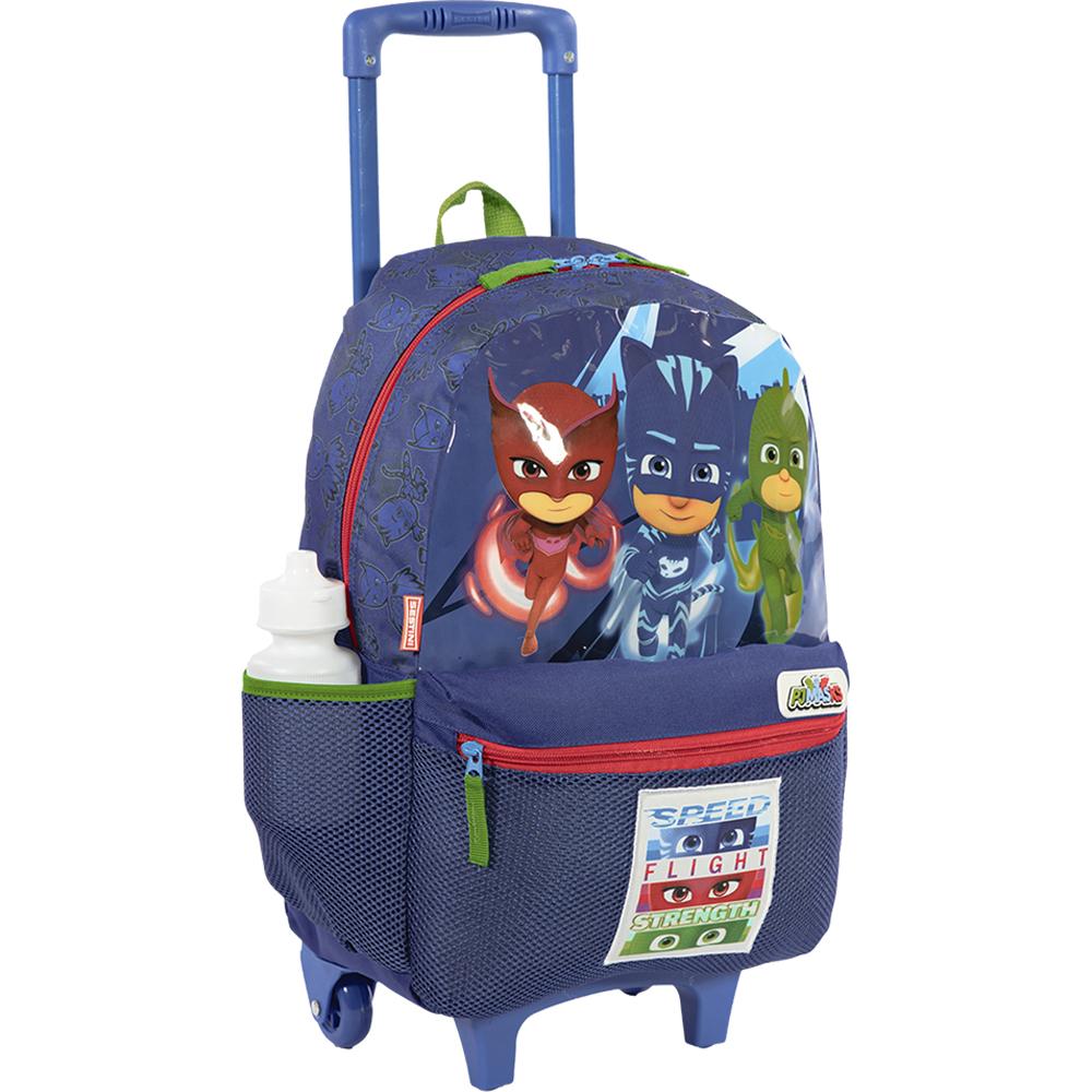 Encontraproduto.com.br - Mochila de Rodinhas Sestini G PJ Masks M Plus Colorido