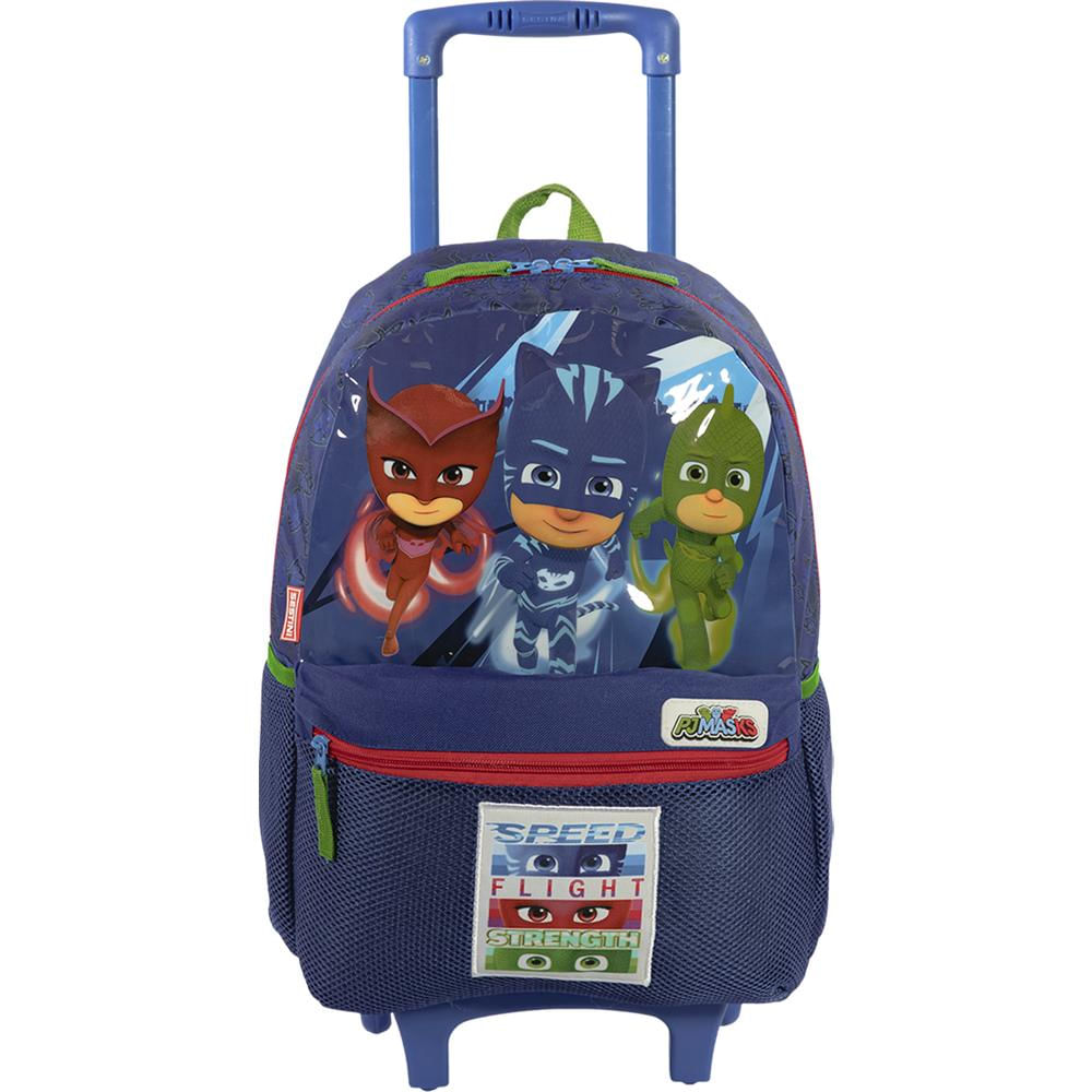Encontraproduto.com.br - Mochila de Rodinhas Sestini G PJ Masks M Plus Colorido