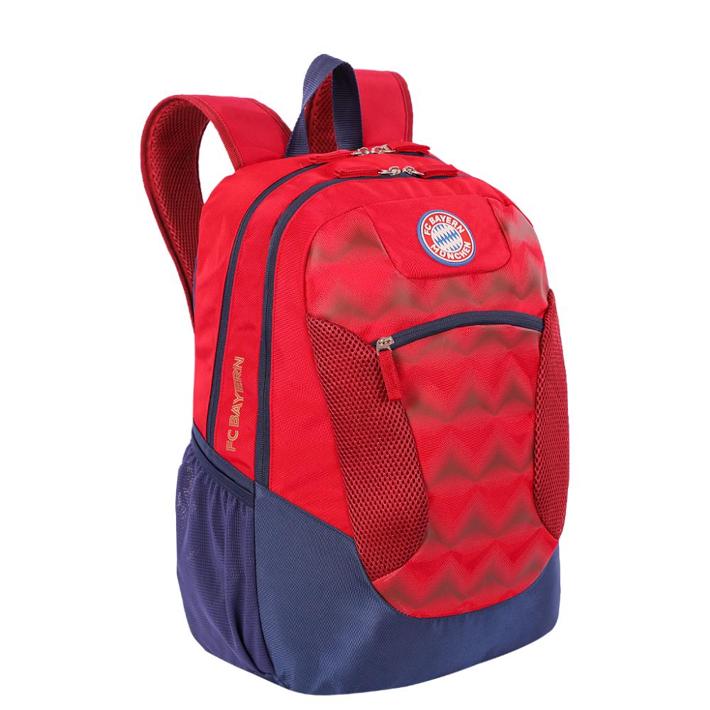 Mochila 2 Compartimentos Bayern X01 - Vermelho e Azul