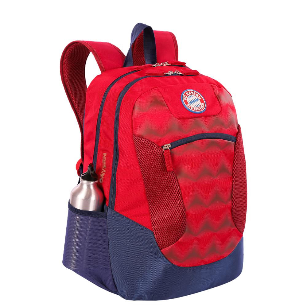 Encontraproduto.com.br - Mochila 2 Compartimentos Bayern X01 - Vermelho e Azul
