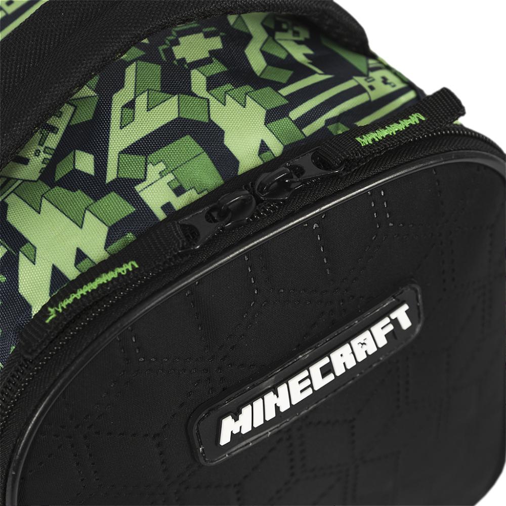 Encontraproduto.com.br - Lancheira Escolar Sestini Minecraft X Camoterra Colorido