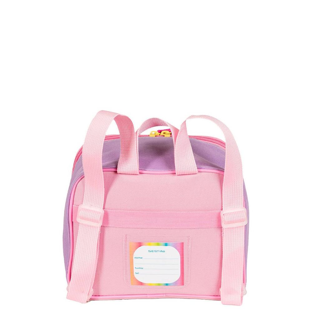 Encontraproduto.com.br - Lancheira Escolar Sestini X Colors Girls Colorido
