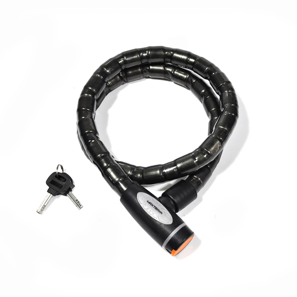 Cadeado Articulado Bike 22X1200mm Moto Bicicleta Maxtrava