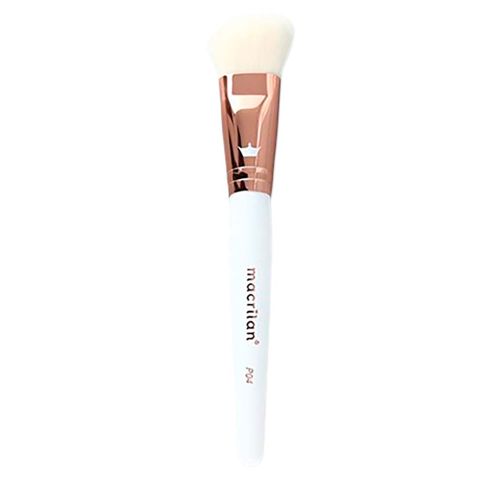 Pincel Chanfrado Para Contorno Macrilan Linha Performance - P04