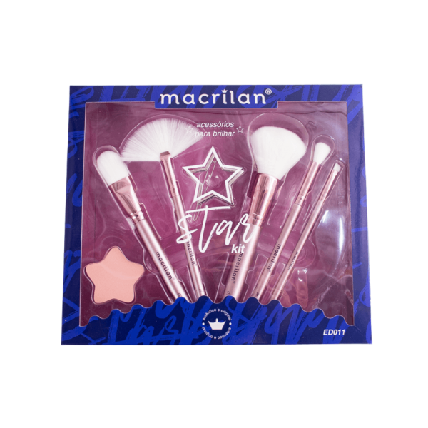 Kit de Pincéis Star Macrilan