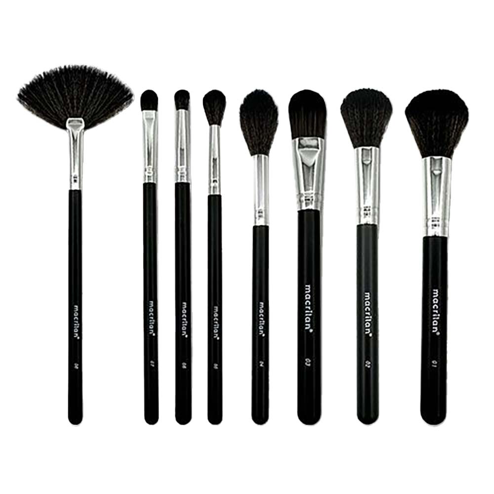 Encontraproduto.com.br - Macrilan Kit com 20 Pincéis para Maquiagem KP20