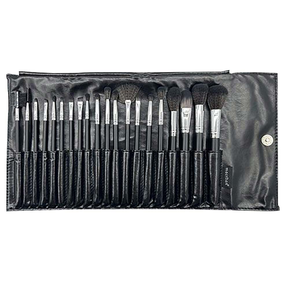 Encontraproduto.com.br - Macrilan Kit com 20 Pincéis para Maquiagem KP20