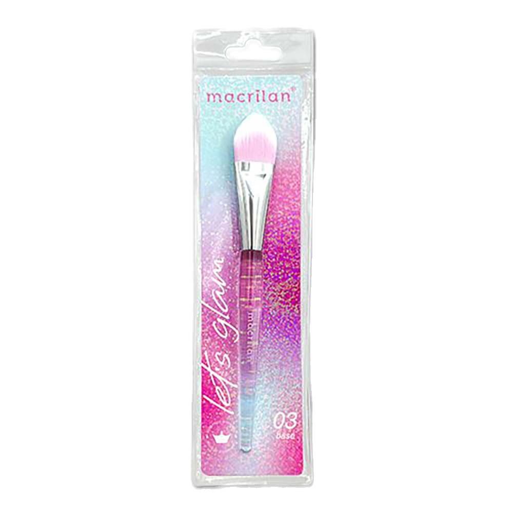 Encontraproduto.com.br - Pincel Profissional para Base Macrilan - Let s Glam GL03
