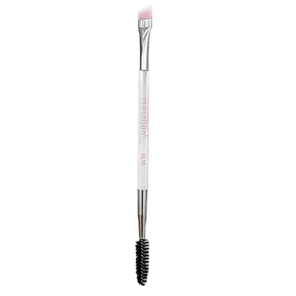 Encontraproduto.com.br - Pincel Profissional Duplo Escova e Chanfrado Macrilan - Let s Glam GL10