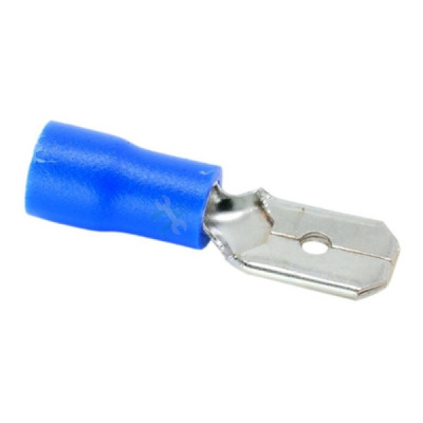 Encontraproduto.com.br - Terminal Macho Isolado 1,5-2,5Mm Azul Embalagem Com 100 Peças Eletrokit