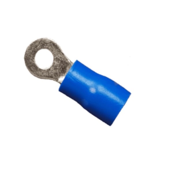Encontraproduto.com.br - Terminal Anel Isolado 1,5-2,5Mm M5 Azul Embalagem Com 100 Peças Eletrokit