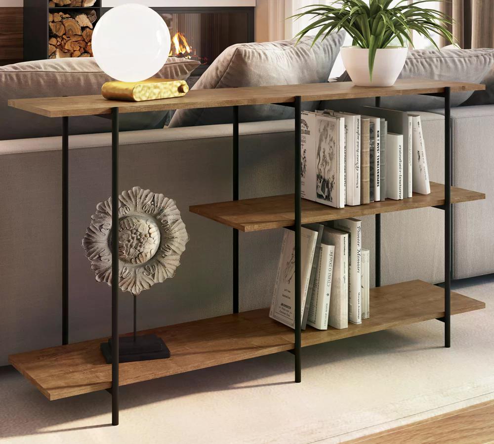 Encontraproduto.com.br - Aparador Para Sala de Jantar 27864 Linha Tube Artesano