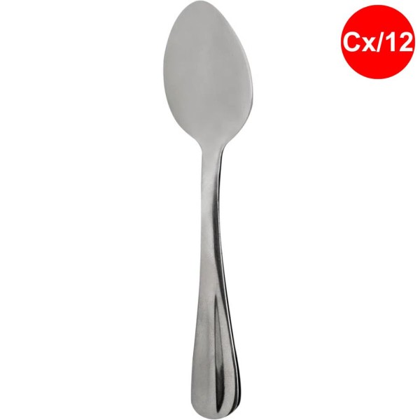 Encontraproduto.com.br - Colher de Café em Aço Inox Linha Euro SL0409 Cx/12