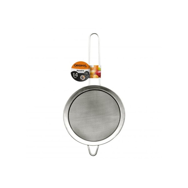 Encontraproduto.com.br - Peneira em aço inox Original Line 14cm