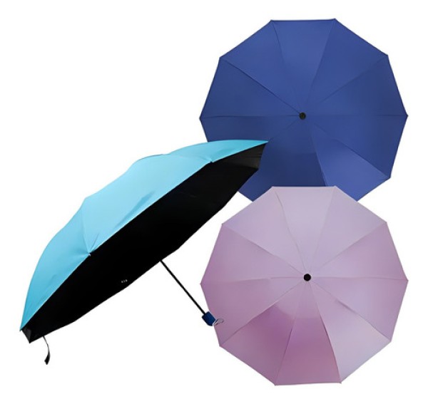 Encontraproduto.com.br - Guarda-chuva preto dupla resistência referência GLA1409 Wayne