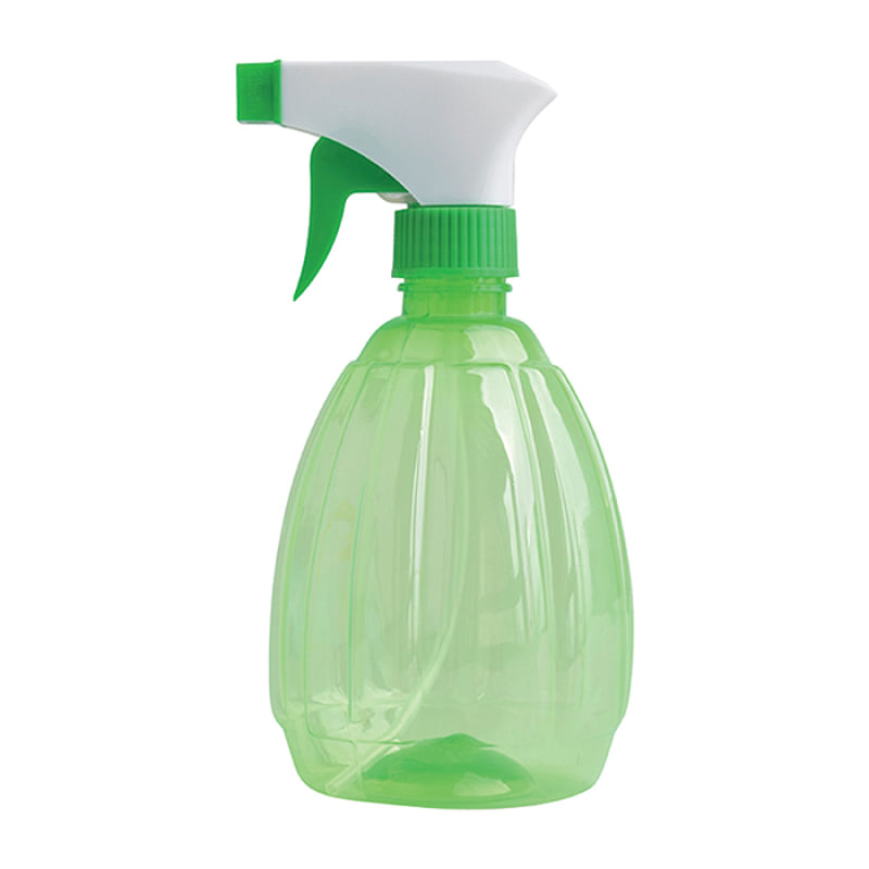 Encontraproduto.com.br - Pulverizador Borrifador Para Álcool Limpeza Higienizar 550ml - Com Função Ajustável para Spray e Leque Líquidos Colorido