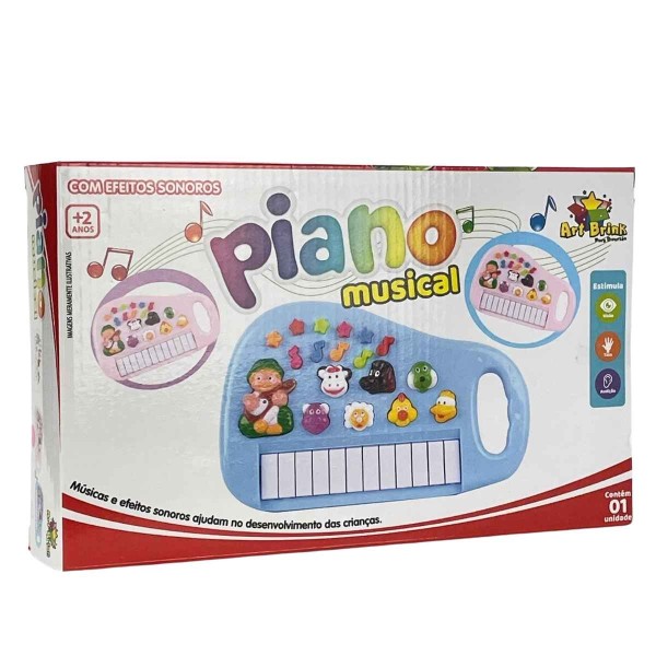 Encontraproduto.com.br - Piano Musical com Luz e Som - Art Brink