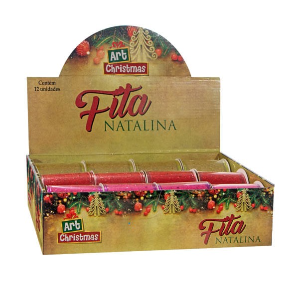 Fita Organza Brilho 6.2cmx3m