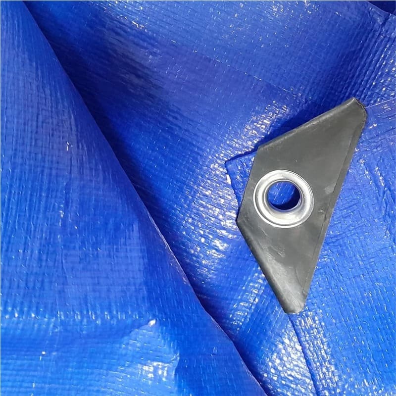 Encontraproduto.com.br - Lona Carreteiro Encerado Polietileno 10 X 8 Azul Reforçada