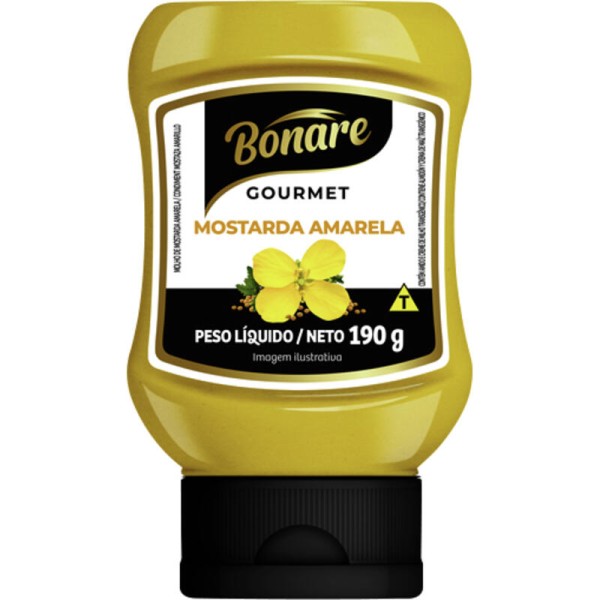 Molho Mostarda Bonare Pet com 190g