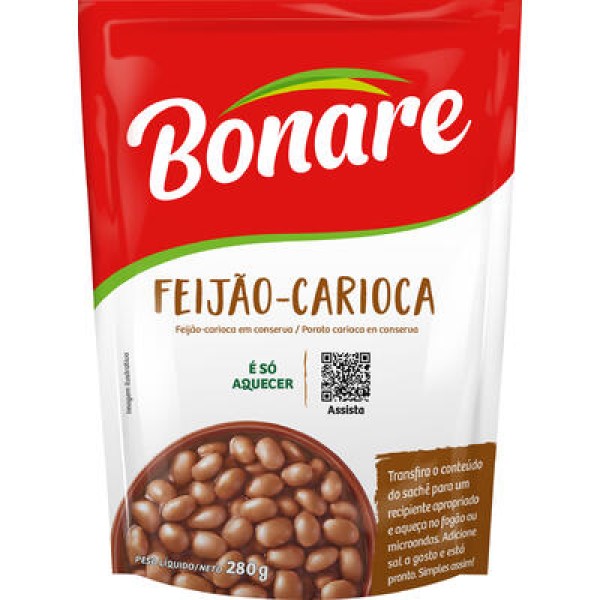 Encontraproduto.com.br - Feijão Carioca Bonare Pouch com 280g