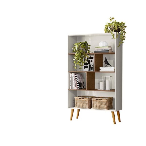 Encontraproduto.com.br - Cristaleira Demadero 900 X 1502 X 330 Off White Cristal/cortem Off White Cristal/cortem