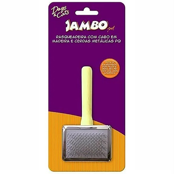 Encontraproduto.com.br - Rasqueadeira Cães Jambo Cabo De Madeira