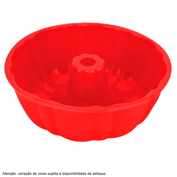 Forma para Bolo Redonda em Silicone 25 cm Uny Home