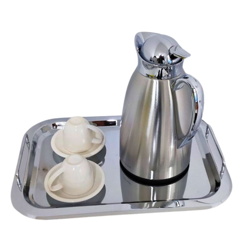 Encontraproduto.com.br - Bandeja retangular com alça 41x29cm Unihome