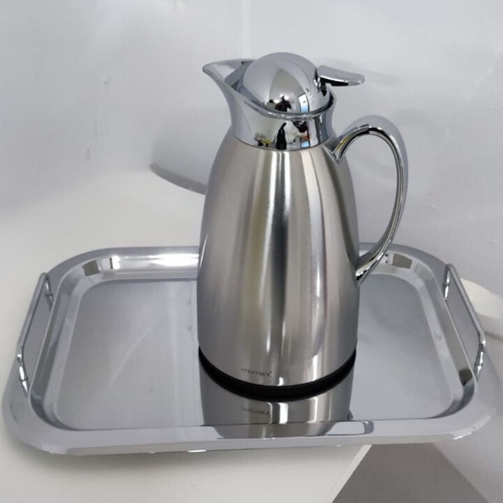 Encontraproduto.com.br - Bandeja retangular com alça 41x29cm Unihome