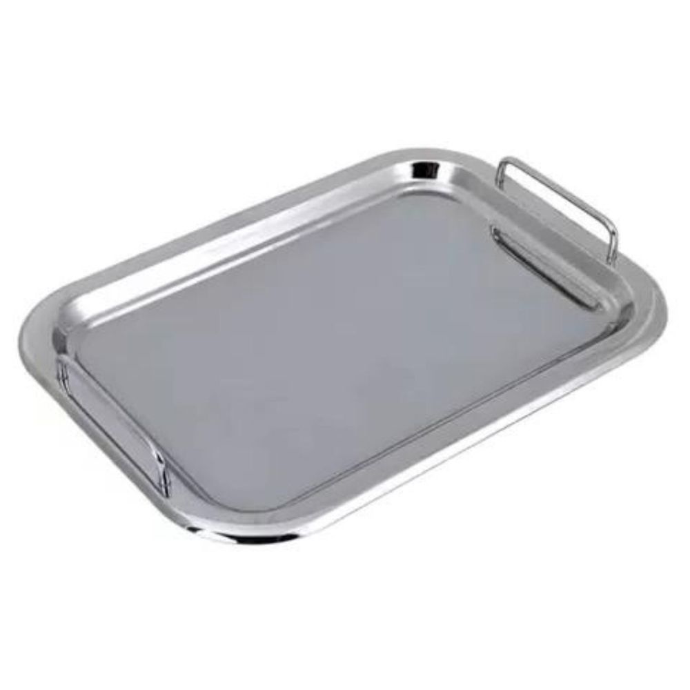 Encontraproduto.com.br - Bandeja retangular com alça 41x29cm Unihome