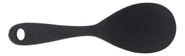 Colher Multiuso de Servir em Silicone 22,5 cm Preto