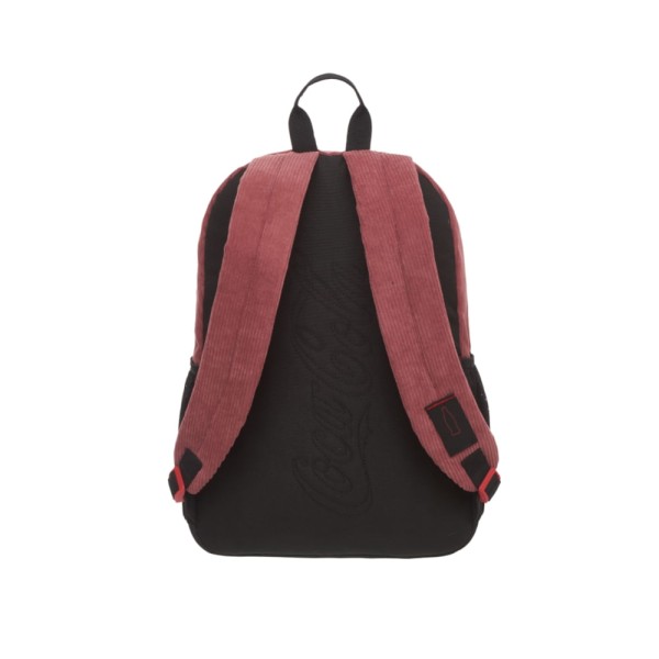 Encontraproduto.com.br - Mochila Coca-cola Royal Salmão Cor Rosa Desenho do tecido COKE
