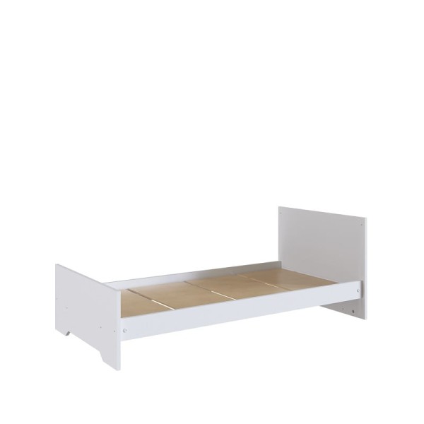 Encontraproduto.com.br - Berço Infantil com Colchão Bebê Aconchego 3 Regulagens de Altura 3 em 1 Elegante Branco