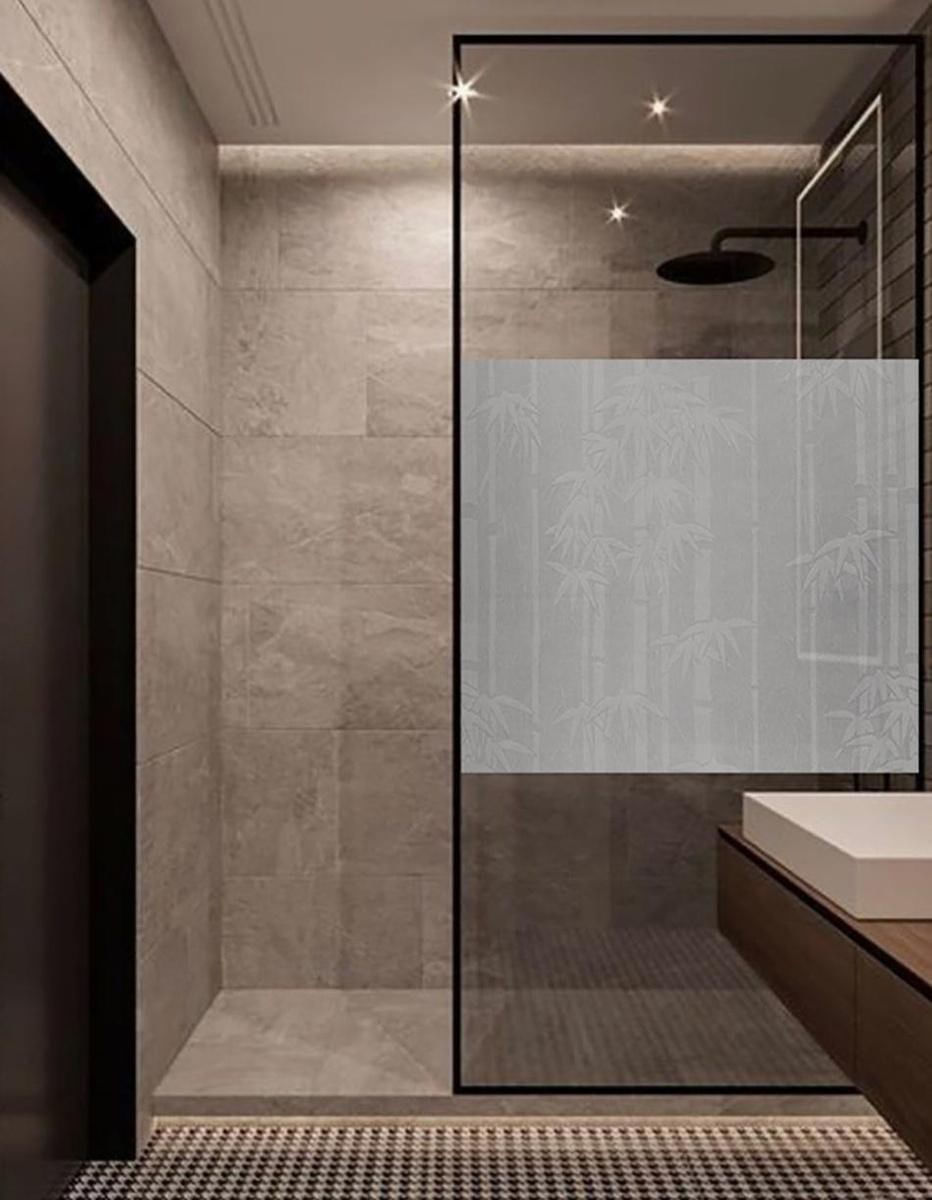 Papel de Parede Adesivo Evolux Bambu Branco 45cm 2m