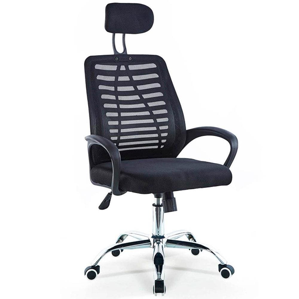 Encontraproduto.com.br - Cadeira de Escritório Giratória Conthey Presidente Napoli com Regulagem de Altura, Apoio para os Braços e Mecanismo Relax - Preto
