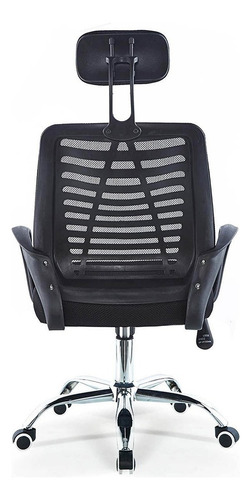 Encontraproduto.com.br - Cadeira de Escritório Giratória Conthey Presidente Napoli com Regulagem de Altura, Apoio para os Braços e Mecanismo Relax - Preto