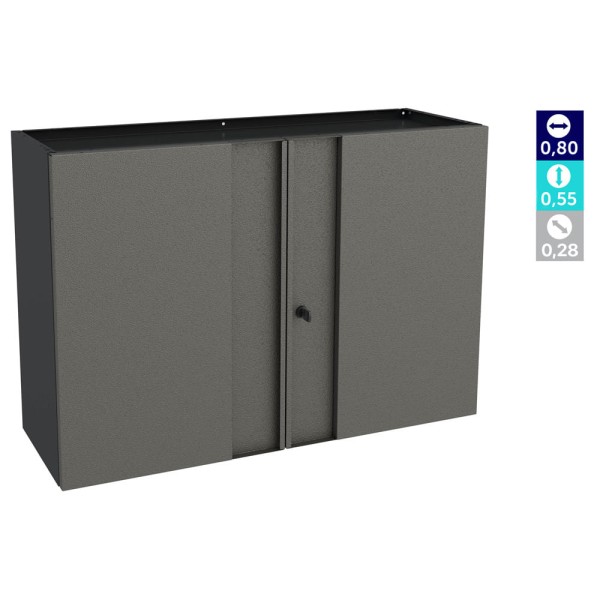 Encontraproduto.com.br - Armário Multiuso Aço Aéreo Telasul Multibox